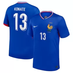 Frankrike Konate 13 Fotbollströja Hemma EM 2024 Frankrike Konate 13 Fotbollströja Hemma EM 2024