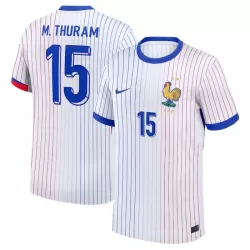 Frankrike M. Thuram 15 Fotbollströja Borta EM 2024 Frankrike M. Thuram 15 Fotbollströja Borta EM 2024