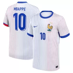 Frankrike Mbappé 10 Fotbollströja Borta EM 2024 Frankrike Mbappé 10 Fotbollströja Borta EM 2024