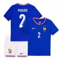 Frankrike Pavard 2 Fotbollströja Barn Hemma EM 2024 Frankrike Pavard 2 Fotbollströja Barn Hemma EM 2024