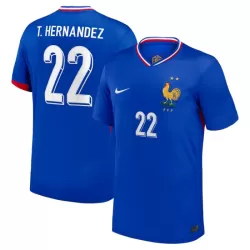 Frankrike T. Hernandez 22 Fotbollströja Hemma EM 2024 Frankrike T. Hernandez 22 Fotbollströja Hemma EM 2024