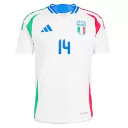 Italien Chiesa 14 Fotbollströja Borta EM 2024