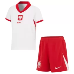 Polen Fotbollströja Barn Hemma EM 2024 Polen Fotbollströja Barn Hemma EM 2024