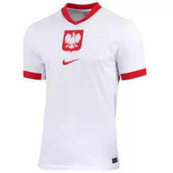 Polen Fotbollströja Hemma EM 2024 Polen Fotbollströja Hemma EM 2024