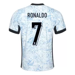Portugal Ronaldo 7 Fotbollströja Borta EM 2024 Portugal Ronaldo 7 Fotbollströja Borta EM 2024