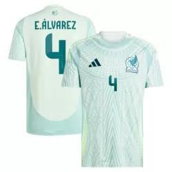 Mexiko Edson Alvarez 4 Fotbollströja Borta 2024 Mexiko Edson Alvarez 4 Fotbollströja Borta 2024