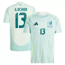 Mexiko Guillermo Ochoa 13 Fotbollströja Borta 2024 Mexiko Guillermo Ochoa 13 Fotbollströja Borta 2024