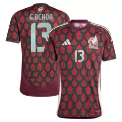 Mexiko Guillermo Ochoa 13 Fotbollströja Hemma 2024 Mexiko Guillermo Ochoa 13 Fotbollströja Hemma 2024