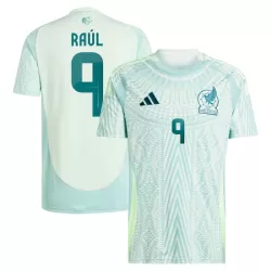 Mexiko Raul Jimenez 9 Fotbollströja Borta 2024 Mexiko Raul Jimenez 9 Fotbollströja Borta 2024
