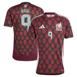 Mexiko Raul Jimenez 9 Fotbollströja Hemma 2024 Mexiko Raul Jimenez 9 Fotbollströja Hemma 2024