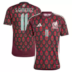Mexiko Santiago Gimenez 11 Fotbollströja Hemma 2024 Mexiko Santiago Gimenez 11 Fotbollströja Hemma 2024