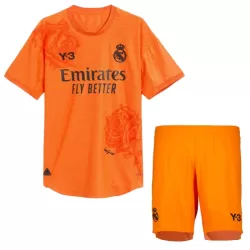 Real Madrid Målvakt Fotbollströja Barn Fjärde 2023/24 Orange Real Madrid Målvakt Fotbollströja Barn Fjärde 2023/24 Orange