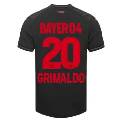 Bayer Leverkusen Alejandro Grimaldo 20 Fotbollströja Hemma 2023/24 Bayer Leverkusen Alejandro Grimaldo 20 Fotbollströja Hemma 2023/24