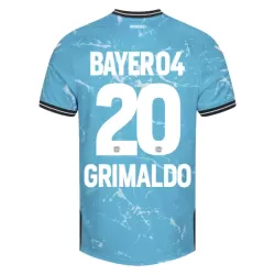 Bayer Leverkusen Alejandro Grimaldo 20 Fotbollströja Tredje 2023/24 Bayer Leverkusen Alejandro Grimaldo 20 Fotbollströja Tredje 2023/24