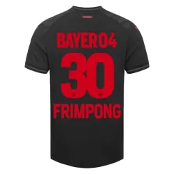 Bayer Leverkusen Jeremie Frimpong 30 Fotbollströja Hemma 2023/24 Bayer Leverkusen Jeremie Frimpong 30 Fotbollströja Hemma 2023/24