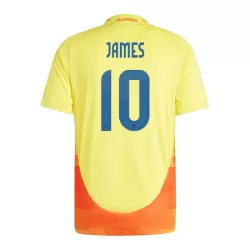 Colombia James Rodriguez 10 Fotbollströja Hemma 2024 Colombia James Rodriguez 10 Fotbollströja Hemma 2024