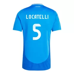 Italien Manuel Locatelli 5 Fotbollströja Hemma EM 2024