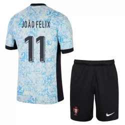 Portugal João Félix 11 Fotbollströja Barn Borta EM 2024 Portugal João Félix 11 Fotbollströja Barn Borta EM 2024
