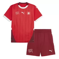 Schweiz Fotbollströja Barn Hemma EM 2024 Schweiz Fotbollströja Barn Hemma EM 2024