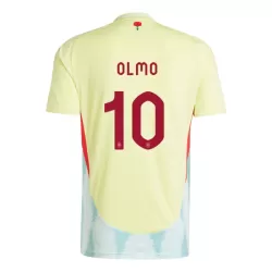 Spanien Dani Olmo 10 Fotbollströja Borta EM 2024 Spanien Dani Olmo 10 Fotbollströja Borta EM 2024