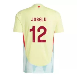 Spanien Joselu 12 Fotbollströja Borta EM 2024 Spanien Joselu 12 Fotbollströja Borta EM 2024