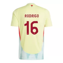 Spanien Rodrigo 16 Fotbollströja Borta EM 2024 Spanien Rodrigo 16 Fotbollströja Borta EM 2024