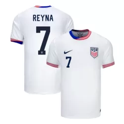 USA Reyna 7 Fotbollströja Hemma 2024 USA Reyna 7 Fotbollströja Hemma 2024