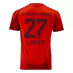 FC Bayern München Konrad Laimer 27 Fotbollströja Hemma 2024/25 FC Bayern München Konrad Laimer 27 Fotbollströja Hemma 2024/25