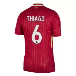 Liverpool Thiago 6 Fotbollströja Hemma 2024/25 Liverpool Thiago 6 Fotbollströja Hemma 2024/25