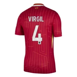 Liverpool Virgil 4 Fotbollströja Hemma 2024/25 Liverpool Virgil 4 Fotbollströja Hemma 2024/25
