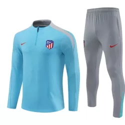 Atlético Madrid Träningströjasats Quarter-Zip Barn 2024/25 Blå Atlético Madrid Träningströjasats Quarter-Zip Barn 2024/25 Blå