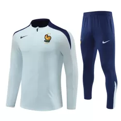 Frankrike Träningströjasats Quarter-Zip 2024/25 Vit Frankrike Träningströjasats Quarter-Zip 2024/25 Vit