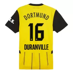 Borussia Dortmund Duranville 16 Fotbollströja Hemma 2024/25 Borussia Dortmund Duranville 16 Fotbollströja Hemma 2024/25