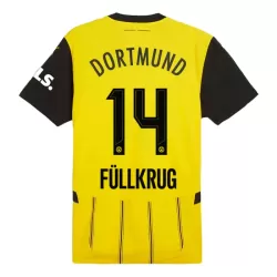 Borussia Dortmund Fullkrug 14 Fotbollströja Hemma 2024/25 Borussia Dortmund Fullkrug 14 Fotbollströja Hemma 2024/25
