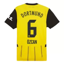 Borussia Dortmund Ozcan 6 Fotbollströja Hemma 2024/25 Borussia Dortmund Ozcan 6 Fotbollströja Hemma 2024/25