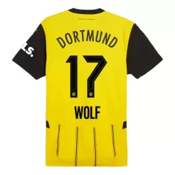 Borussia Dortmund Wolf 17 Fotbollströja Hemma 2024/25 Borussia Dortmund Wolf 17 Fotbollströja Hemma 2024/25