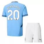 Manchester City Bernardo 20 Fotbollströja Barn Hemma 2024/25
