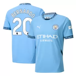 Manchester City Bernardo 20 Fotbollströja Hemma 2024/25 Manchester City Bernardo 20 Fotbollströja Hemma 2024/25