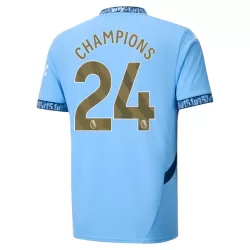 Manchester City Champions 24 Fotbollströja Hemma 2024/25 Manchester City Champions 24 Fotbollströja Hemma 2024/25