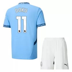 Manchester City Doku 11 Fotbollströja Barn Hemma 2024/25 Manchester City Doku 11 Fotbollströja Barn Hemma 2024/25