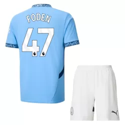 Manchester City Foden 47 Fotbollströja Barn Hemma 2024/25 Manchester City Foden 47 Fotbollströja Barn Hemma 2024/25