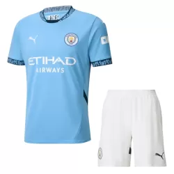 Manchester City Fotbollströja Barn Hemma 2024/25 Manchester City Fotbollströja Barn Hemma 2024/25