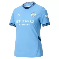 Manchester City Fotbollströja Dam Hemma 2024/25 Manchester City Fotbollströja Dam Hemma 2024/25