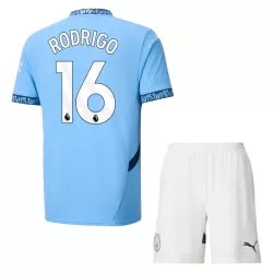 Manchester City Rodrigo 16 Fotbollströja Barn Hemma 2024/25 Manchester City Rodrigo 16 Fotbollströja Barn Hemma 2024/25