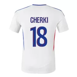 Olympique Lyon Rayan Cherki 18 Fotbollströja Hemma 2024/25 Olympique Lyon Rayan Cherki 18 Fotbollströja Hemma 2024/25