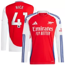 Arsenal Rice 41 Fotbollströja Hemma 2024/25 Långärmad Arsenal Rice 41 Fotbollströja Hemma 2024/25 Långärmad
