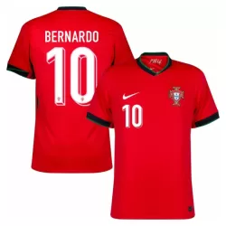 Portugal Bernardo 10 Fotbollströja Hemma EM 2024 Portugal Bernardo 10 Fotbollströja Hemma EM 2024