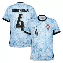 Portugal Rúben Dias 4 Fotbollströja Borta EM 2024 Portugal Rúben Dias 4 Fotbollströja Borta EM 2024