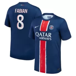 Paris Saint-Germain Fabian Ruiz 8 Fotbollströja Hemma 2024/25 Paris Saint-Germain Fabian Ruiz 8 Fotbollströja Hemma 2024/25