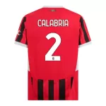 AC Milan Calabria 2 Fotbollströja Hemma 2024/25